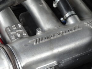 Particolare del V6 Maserati