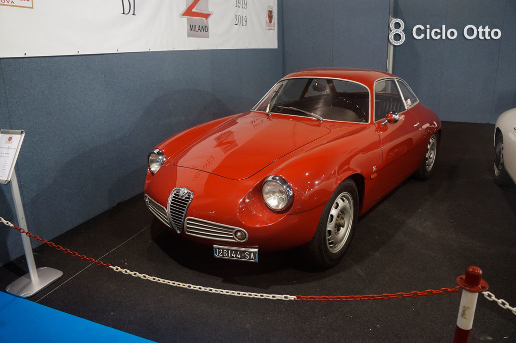 Alfa Romeo Giulietta SZ Zagato - Stand VCC Padova