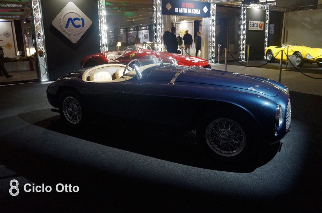 Ferrari 166 MM Ex-Agnelli - Esposizione "le Rosse in abito da corsa"