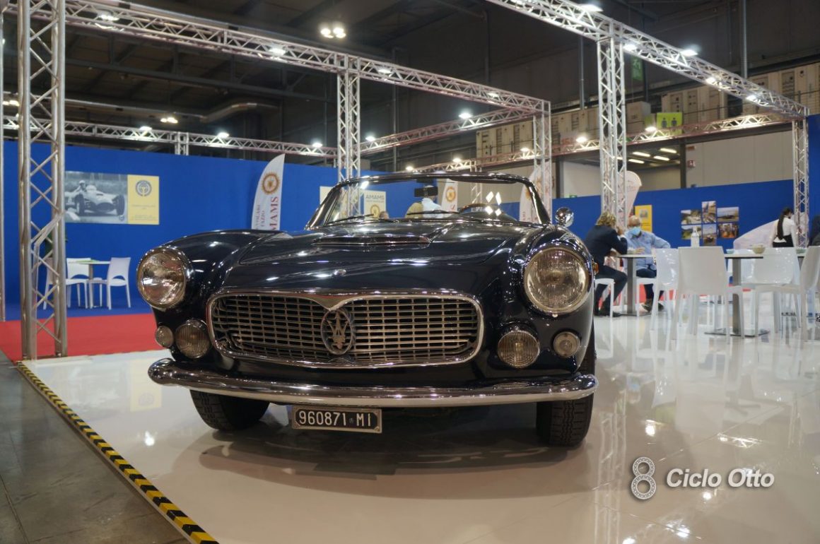 Maserati 3500 GT Convertibile Vignale - Milano Autoclassica 2021 - Immagine © Ciclootto.it