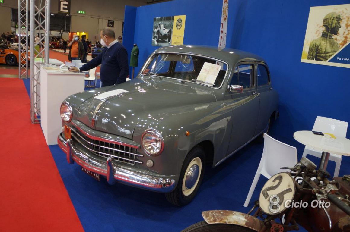 Fiat 1400 - Milano Autoclassica 2021 - Immagine © Ciclootto.it