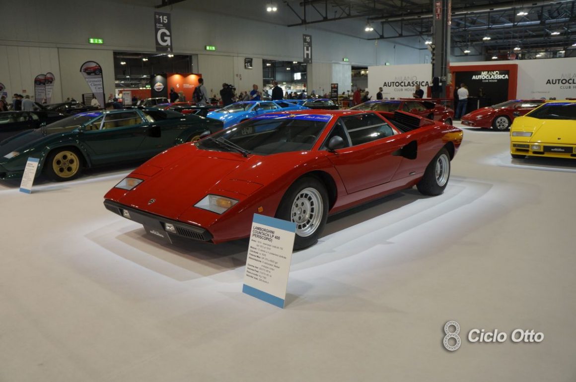 Lamborghini Countach LP400 - Milano Autoclassica 2021 - Immagine © Ciclootto.it