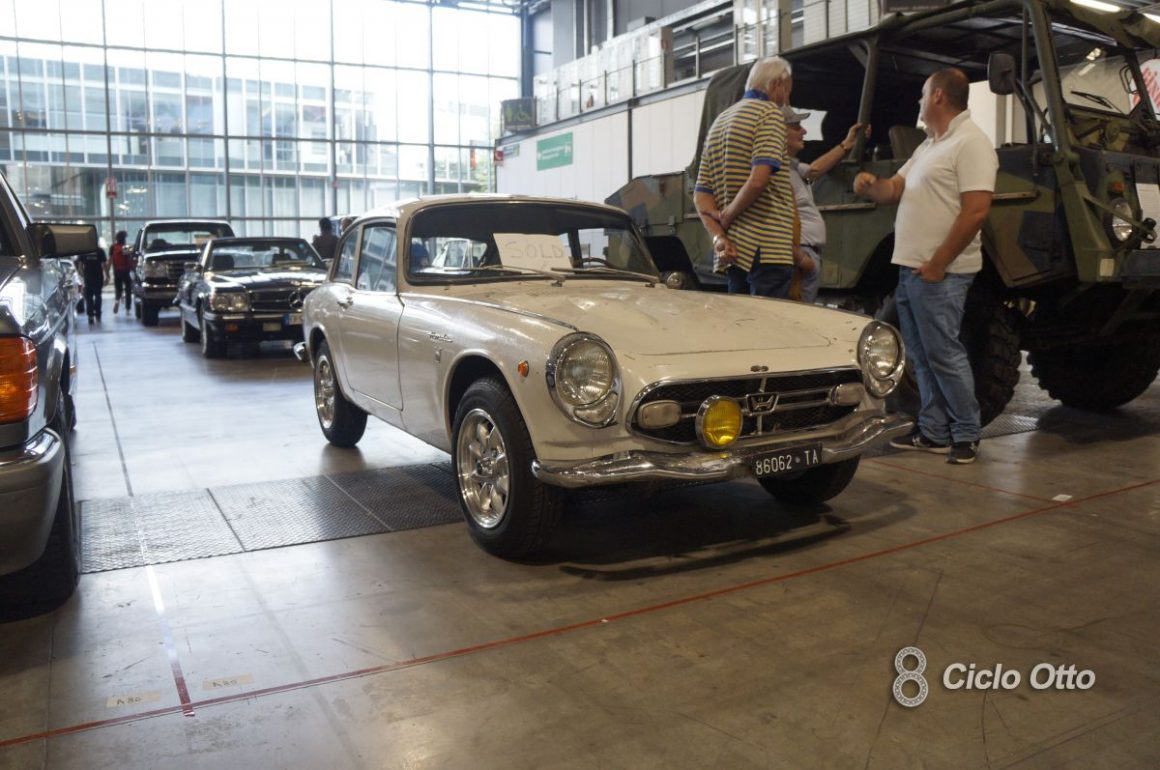 Honda S800 - Milano Autoclassica 2021 - Immagine © Ciclootto.it